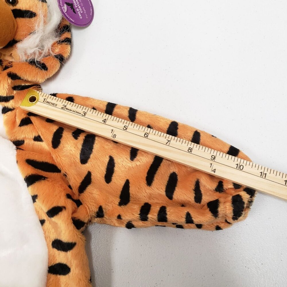 Chrisha Playful Plush Tiger Halloween Costume Size 12-18 Months - Picture 9 of 11